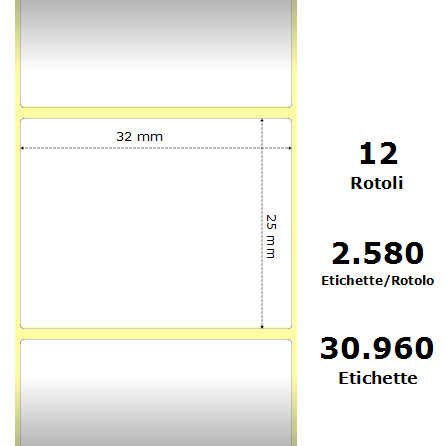 Zebra Labels Zebra White ZE800261-105