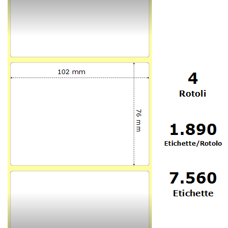 Zebra Labels Zebra White ZE880170-076
