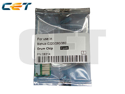 Minolta Toner Chip Konica Cyan/Magenta/Gelb MICE8314