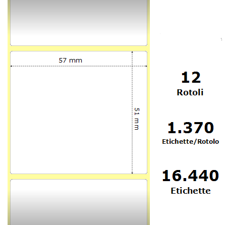 Zebra Labels Zebra White ZE800262-205