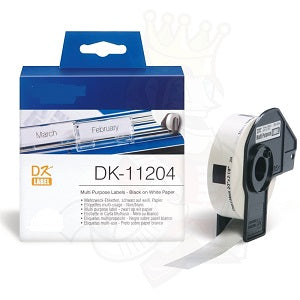 Brother DK Series Brother Weiß NCDK11204