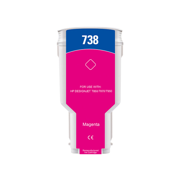 Plotter HP Magenta HP738XLM
