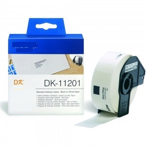 Brother DK Series Brother Weiß NCDK11201