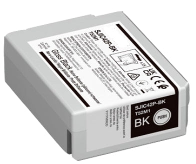 Pigment- & Dye-Tinte Epson Schwarz TPSJIC42PBK