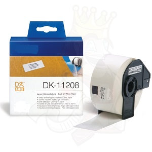 Brother DK Series Brother Weiß NCDK11208